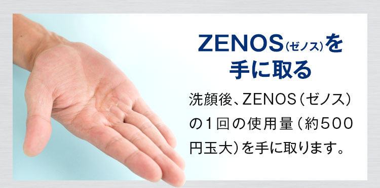 ZENOS-ゼノス-を手に取る